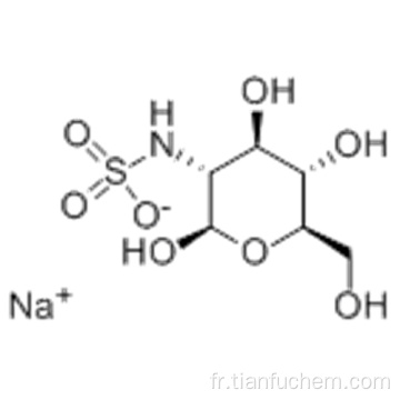 D-glucose, 2-désoxy-2- (sulfoamino) -, sel de sodium (1: 1) CAS 38899-05-7